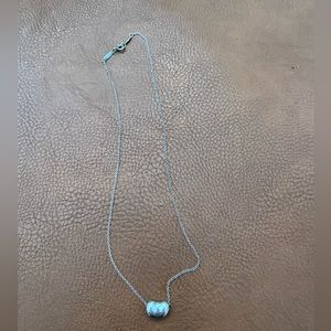 Tiffany Sterling, silver Chicago bean necklace